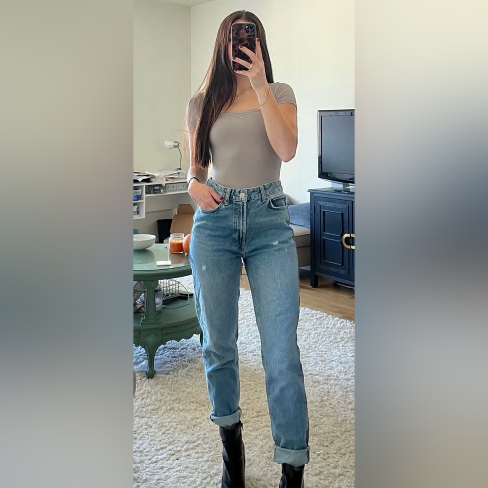 BDG Light Blue Straight Leg Women's Jeans